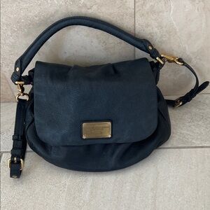 Marc by Marc Jacob’s Black Leather Shoulder Bag satchel